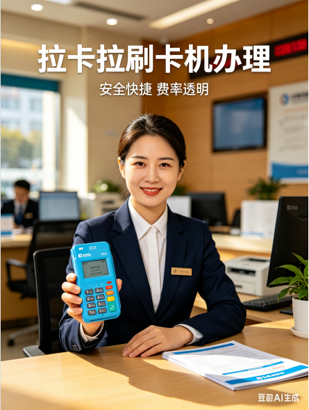 怎么去办理拉卡拉pos机业务呢