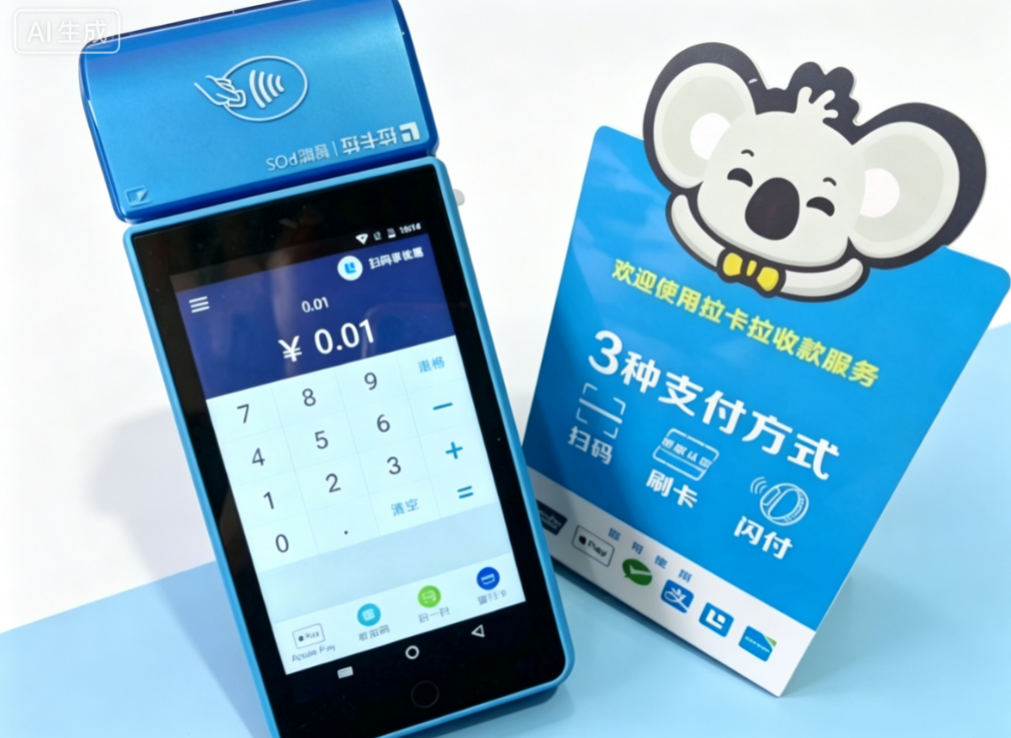 怎么办理个人拉卡拉pos刷卡机呢